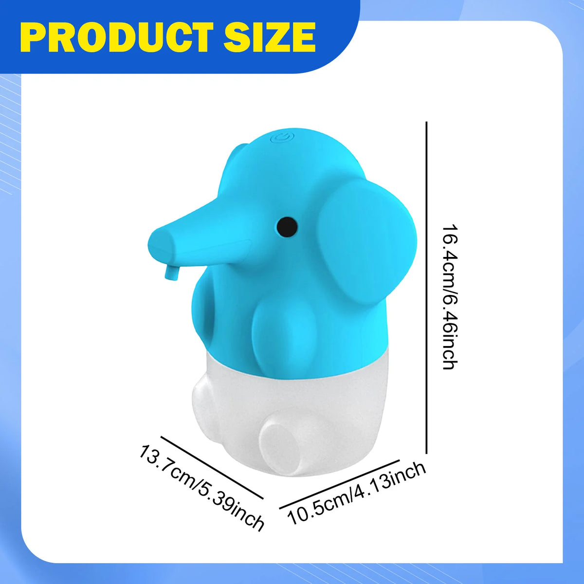 Dispensador de Sabão Líquido Capybara Sem Toque, Dispensador Automático de Sabão para Crianças, Acessórios para Banheiro e Cozinha USB