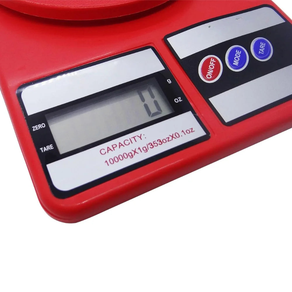 Balança Digital Multifunções até 10kg – Alta Precisão para Alimentos e Materiais