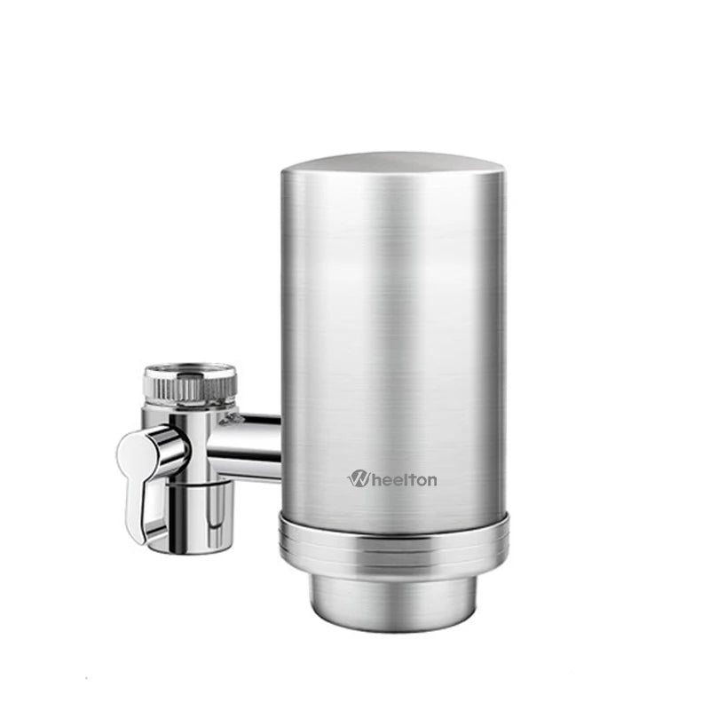 Filtro de Água para Torneira Wheelton Aço Inox - Purificador Doméstico