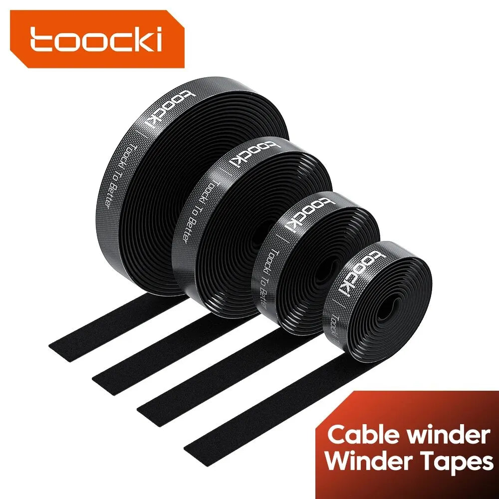 Toocki Organizer Wire Winder Ties Fone de ouvido Mouse Cord Management USB Carregador Cabo Protetor Para iPhone Samsung Xiaomi