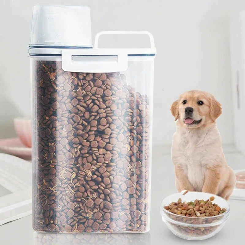 Recipiente Hermético 1.5-2kg para Ração de Cães e Gatos - Anti-Umidade