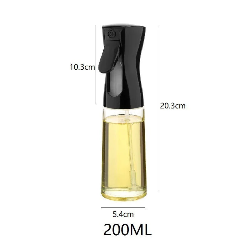 1pc 200ml/300ml garrafa de spray de óleo cozinha cozinhar dispensador de azeite de azeitona acampamento churrasco cozimento vinagre molho soja pulverizador recipientes
