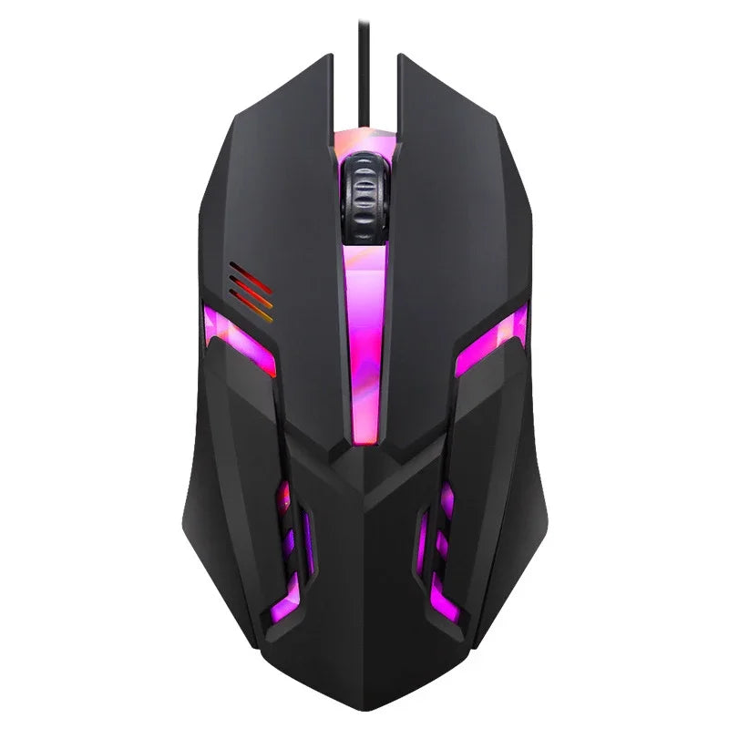 Teclado Mecânico Retroiluminado de 104 Teclas Teclado de Jogo com Fio  Conjunto de Teclado e Mouse Luminosa à Prova d'Água para Gamer PC Laptop Escritório