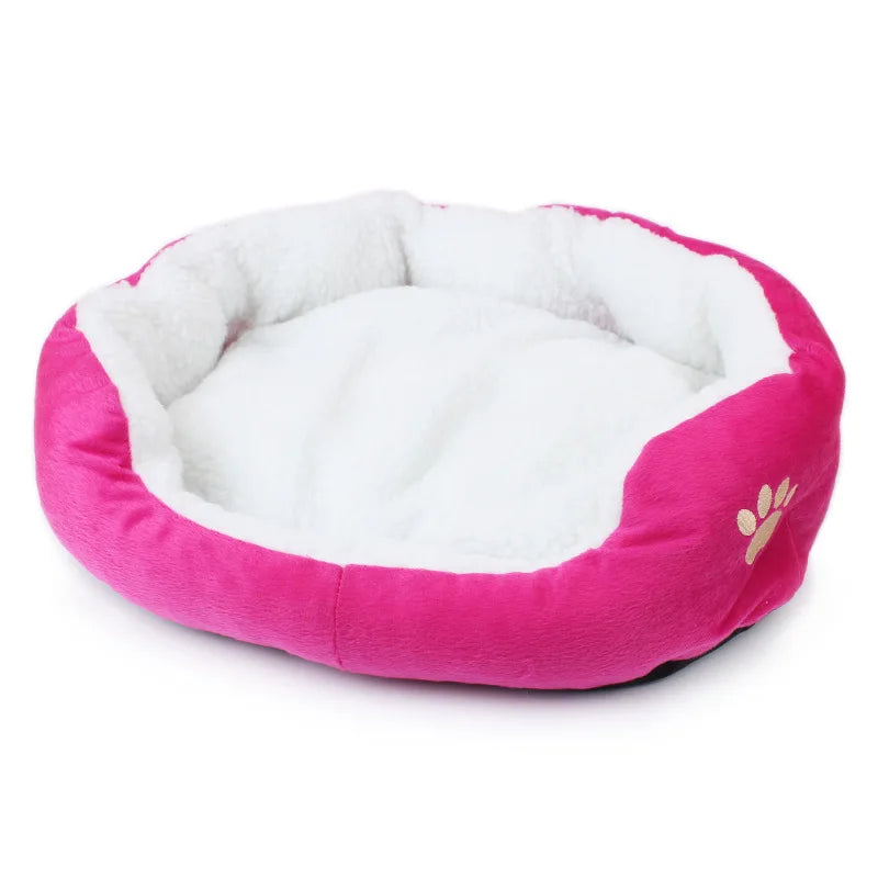 Cama para Cachorro Cama para Gato Camas para Animais de Estimação com Cama de Caverna para Cachorro de Algodão PP Espesso e Sofá Adequado para Pequenos Filhotes de Cachorro e Gato