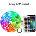 Fitas de LED RGB 5m 10m 20m 30m Luz de Quarto com Controle por APP Fita Flexível Luces Led para Decoração de Quarto