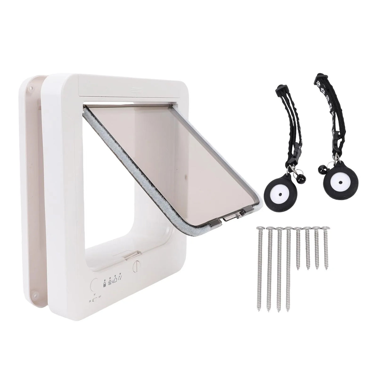Portinha Inteligente para Gatos - Instalação Fácil Sensor Coleira
