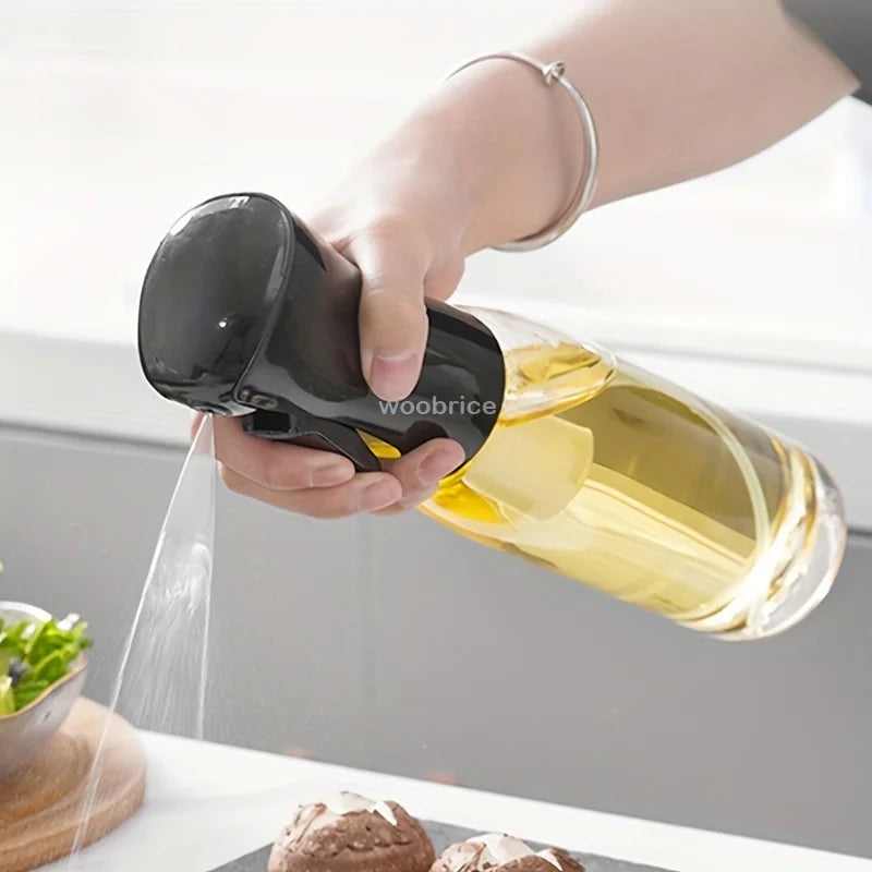 Garrafa de spray para pulverizador de óleo produtos de cozinha dispensador de óleo atomizador para cozinhar garrafa de cozinha para cozinhar saudável cozimento