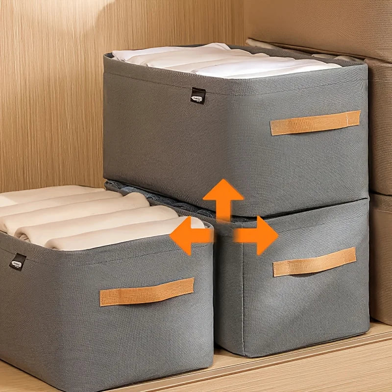 Organizador de Roupas Espesso, Armários para Calças e Suéteres, Organizadores de Gavetas, Caixa de Armazenamento para Jeans, Armários para Armazenamento de Roupas