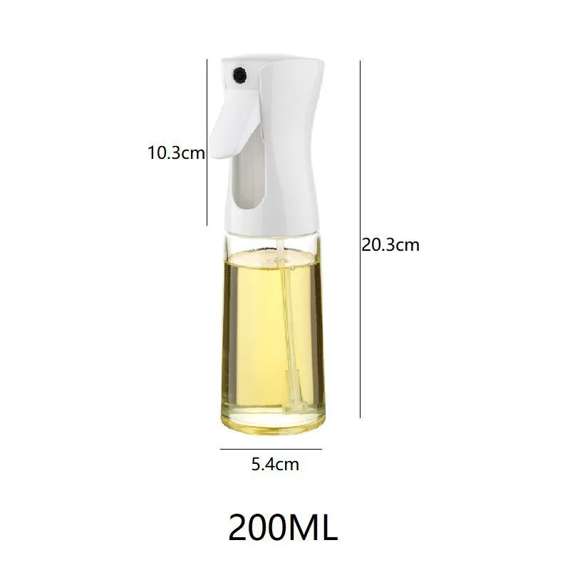 1pc 200ml/300ml garrafa de spray de óleo cozinha cozinhar dispensador de azeite de azeitona acampamento churrasco cozimento vinagre molho soja pulverizador recipientes
