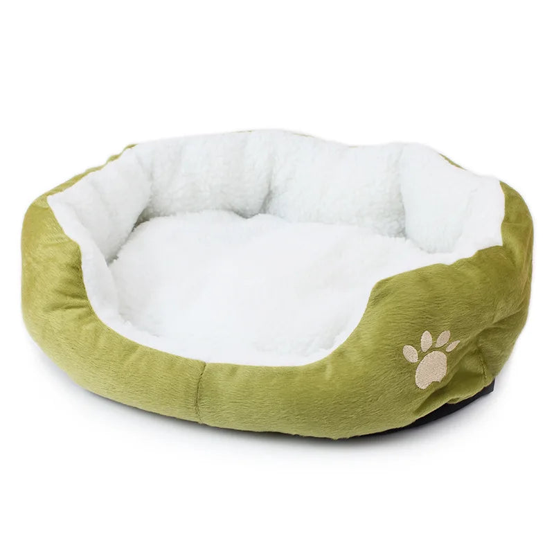 Cama para Cachorro Cama para Gato Camas para Animais de Estimação com Cama de Caverna para Cachorro de Algodão PP Espesso e Sofá Adequado para Pequenos Filhotes de Cachorro e Gato