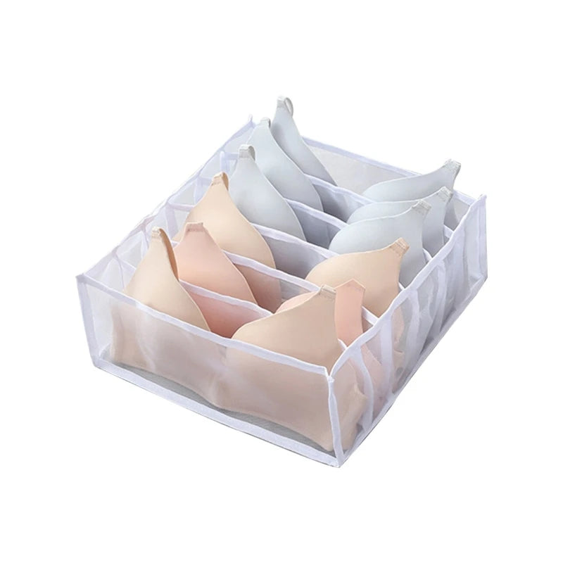 organizador de roupas íntimas armários de roupas  organizadores de armário de caixa  gaveta dobrável para organização doméstica e prateleira para armazenamento de sutiãs no quarto