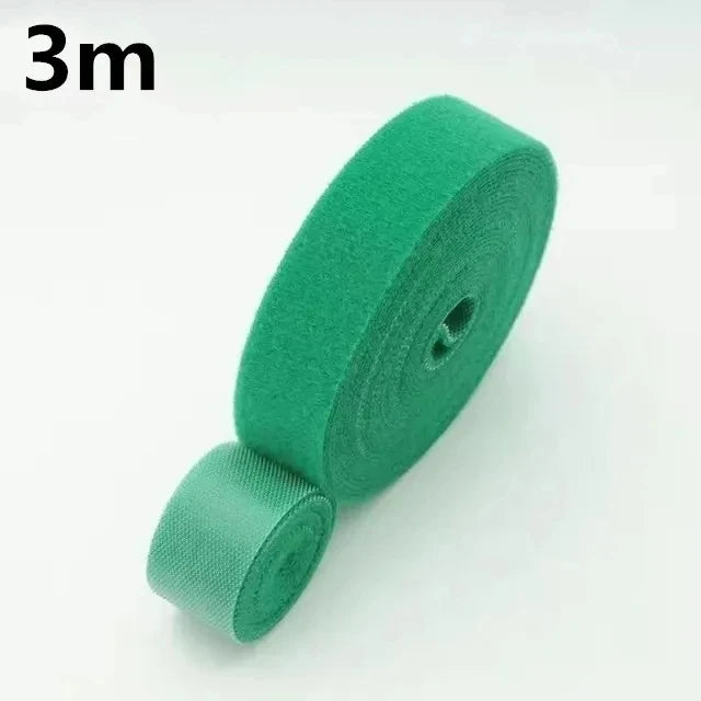 Cabo Organizador Enrolador De Fita, Gerenciamento De Fios, Fone De Ouvido, Cabo Do Mouse, Gravatas Protetor para iPhone, Xiaomi, Samsung, 1 m, 5m