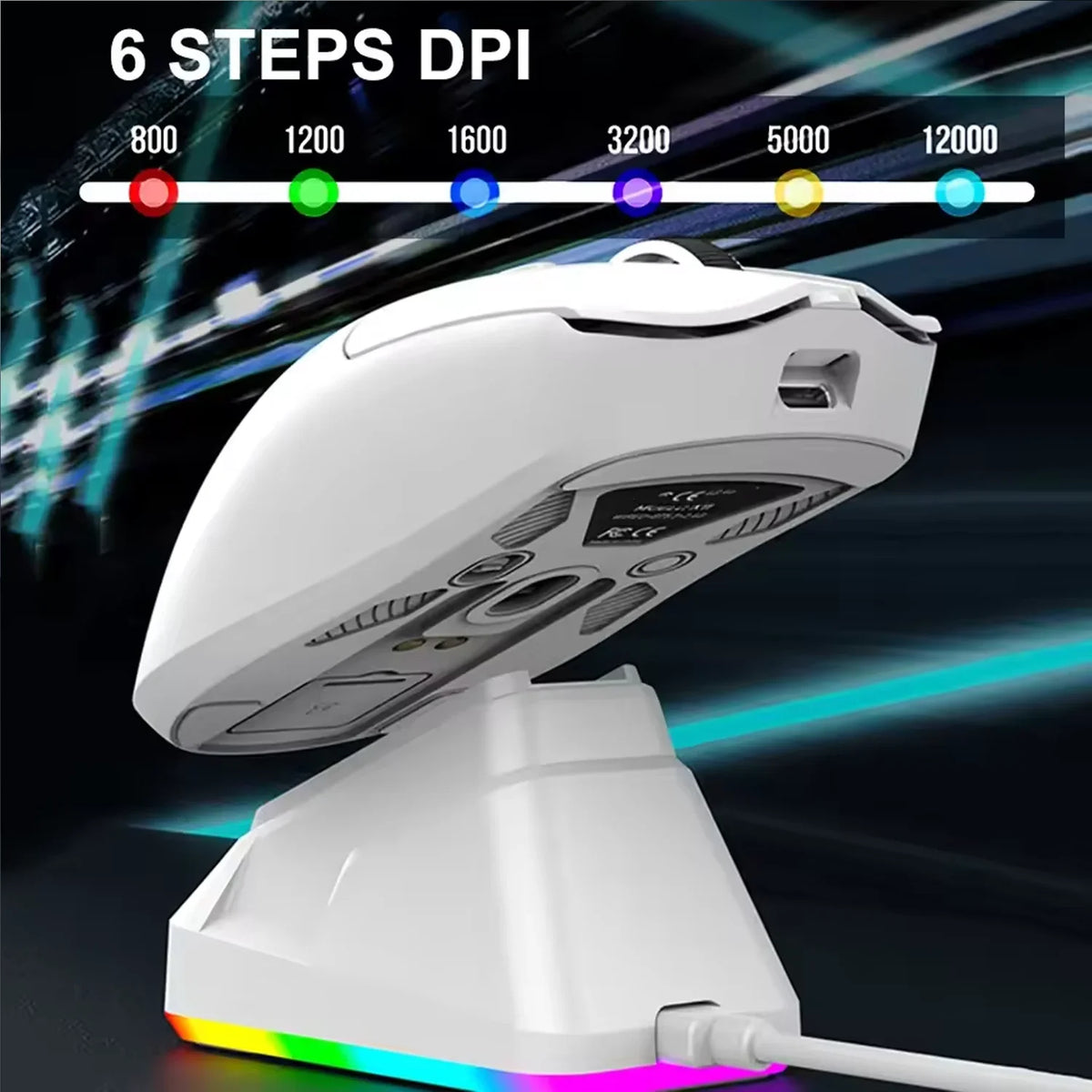 2026 NOVO X11 Bluetooth Sem Fio  Mouse 3 Modos Tela Sensível ao Toque Base Magnética de Carregamento Ultra-Leve Mouse Gamer Macro Base Magnética