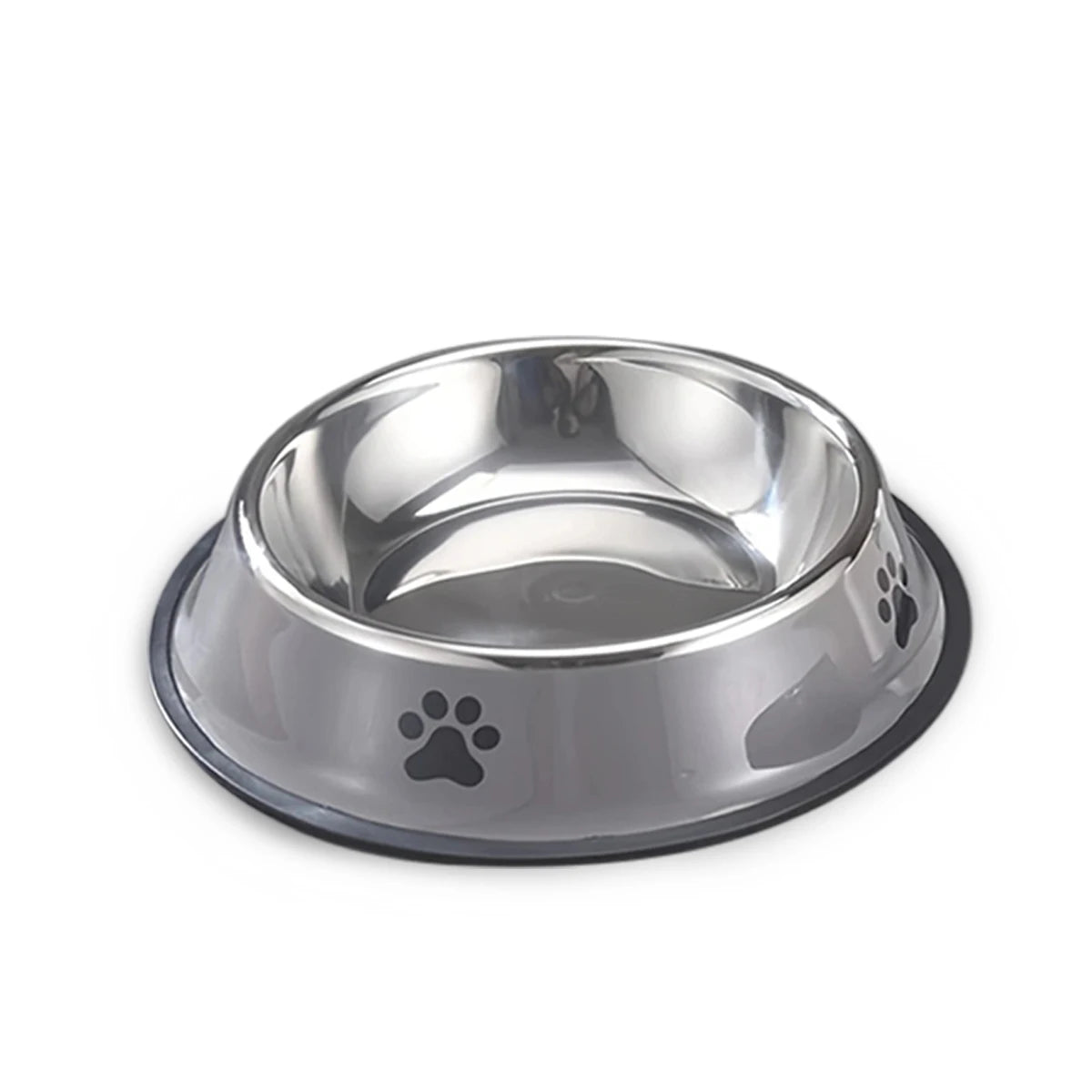 Comedouro Aço Inox Pet - Multi-Especificação Antiqueda Cães e Gatos