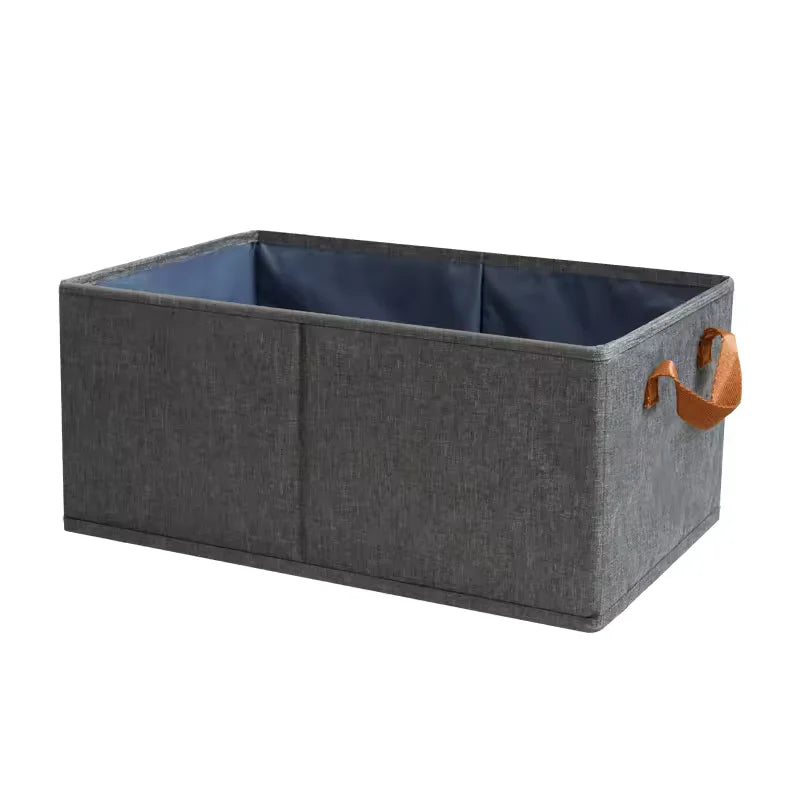 Organizador de Roupas, Caixa de Armazenamento para Calças, Jeans, Brinquedos, Lanches e Diversos, Caixa de Tecido Multifuncional para Cosméticos