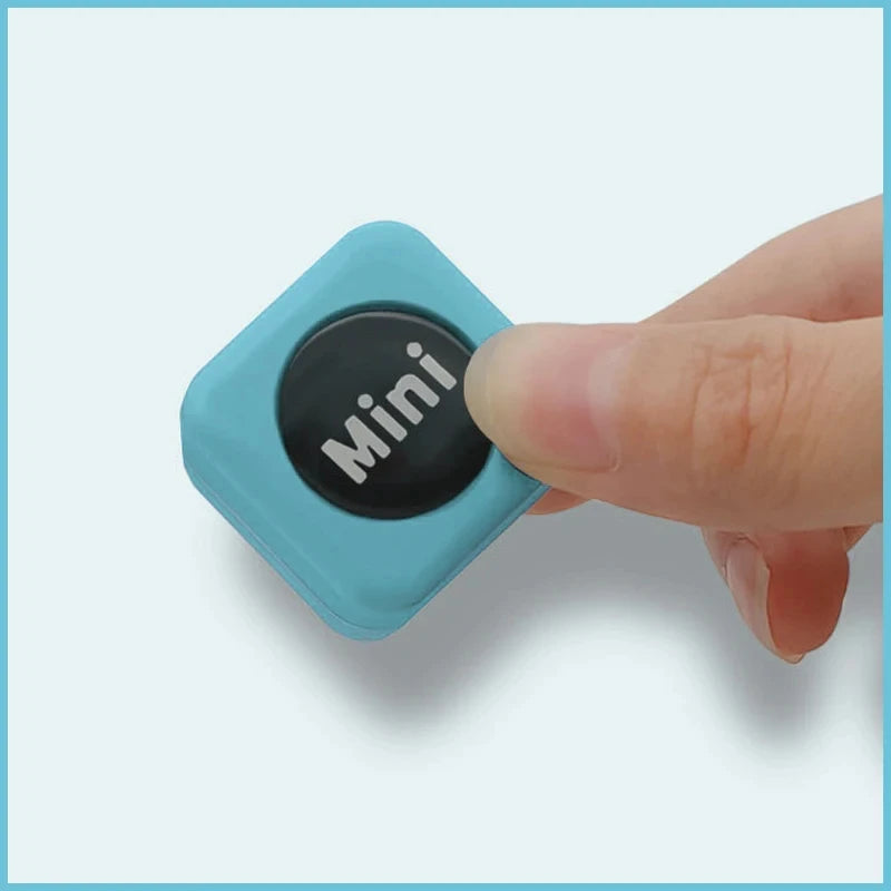 Mini limpador de vidro para aquário, resistente a arranhões, escova magnética para aquário pequeno, vidro e aquário acrílico, 1 peça