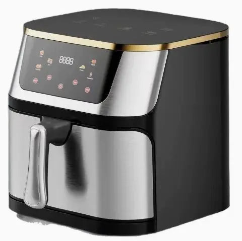 Fritadeira Air Fryer 10L Sem Óleo - Elétrica Multifuncional Doméstica