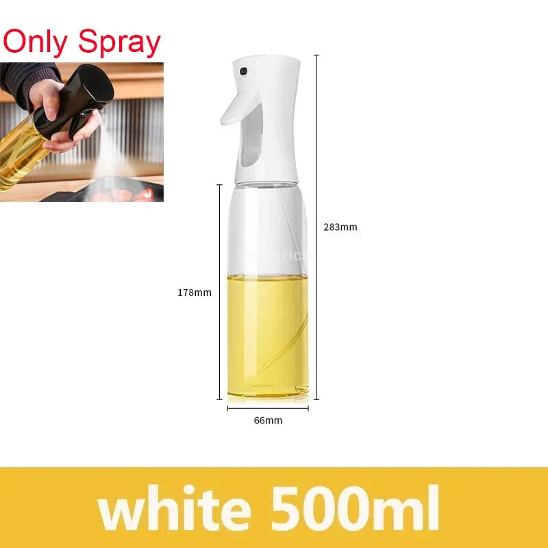 Garrafa de spray para pulverizador de óleo produtos de cozinha dispensador de óleo atomizador para cozinhar garrafa de cozinha para cozinhar saudável cozimento
