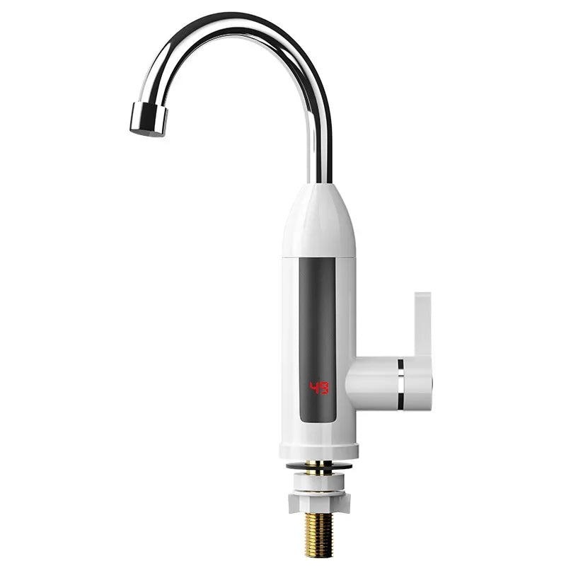 Torneira Elétrica 3000W 220V - Aquecedor Instantâneo Aço Inox para Cozinha