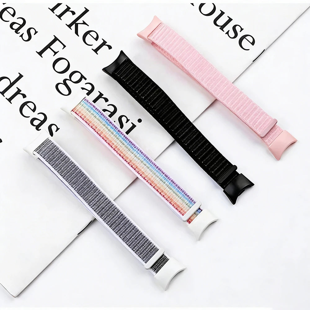 Pulseira Esportiva Nylon Xiaomi Mi Band 8/9/10 NFC - Acessório Smartband