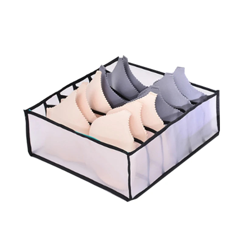 organizador de roupas íntimas armários de roupas  organizadores de armário de caixa  gaveta dobrável para organização doméstica e prateleira para armazenamento de sutiãs no quarto