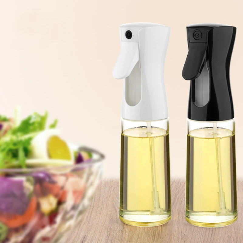 1pc 200ml/300ml garrafa de spray de óleo cozinha cozinhar dispensador de azeite de azeitona acampamento churrasco cozimento vinagre molho soja pulverizador recipientes