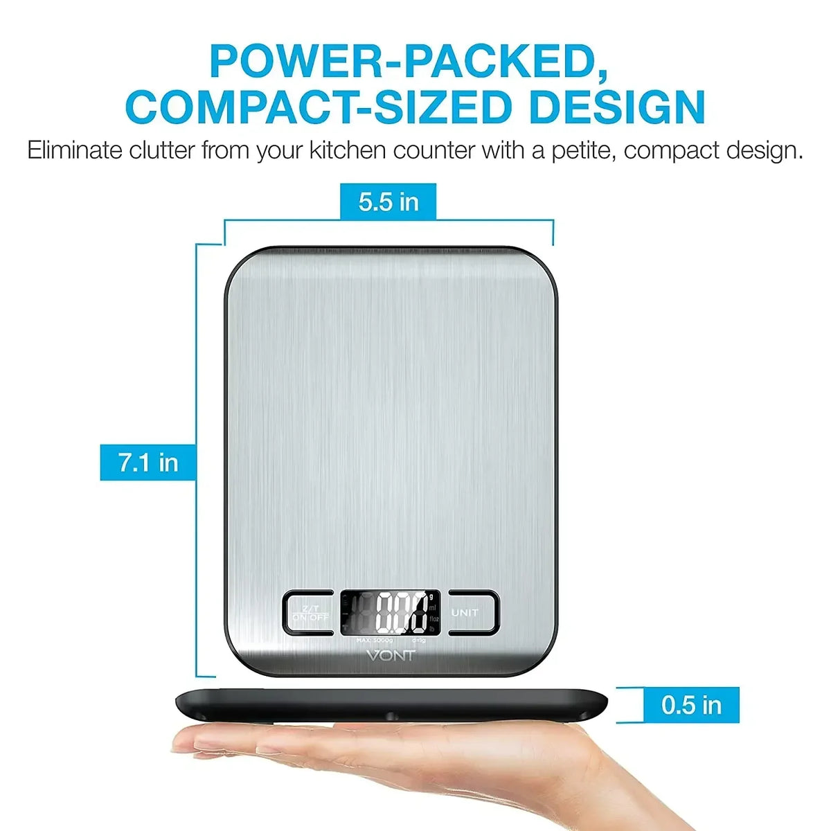 Balança digital de cozinha, 5kg/10kg, comida, multifuncional, aço inoxidável, display lcd, medição de gramas, onças, cozinhar, assar