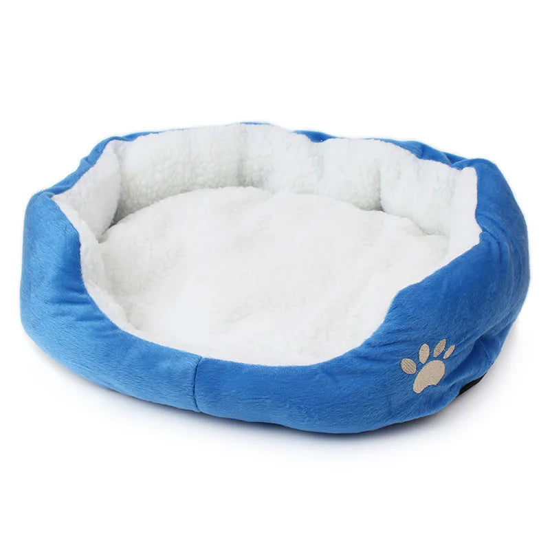 Cama para Cachorro Cama para Gato Camas para Animais de Estimação com Cama de Caverna para Cachorro de Algodão PP Espesso e Sofá Adequado para Pequenos Filhotes de Cachorro e Gato