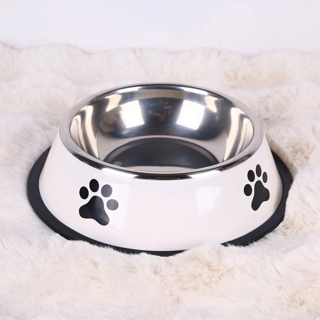 Comedouro Aço Inox Pet - Multi-Especificação Antiqueda Cães e Gatos