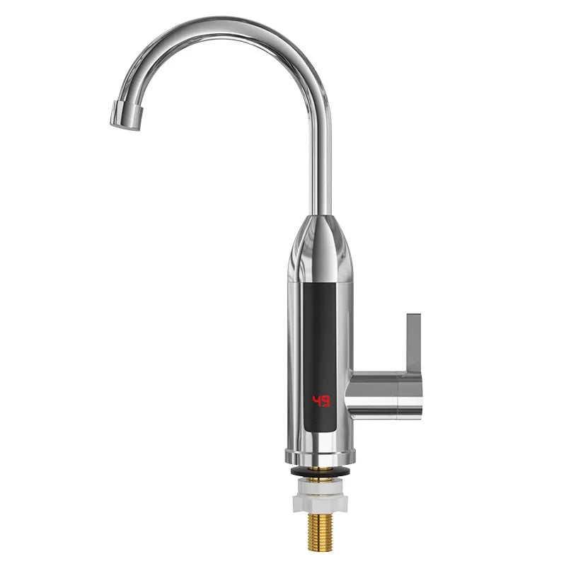Torneira Elétrica 3000W 220V - Aquecedor Instantâneo Aço Inox para Cozinha
