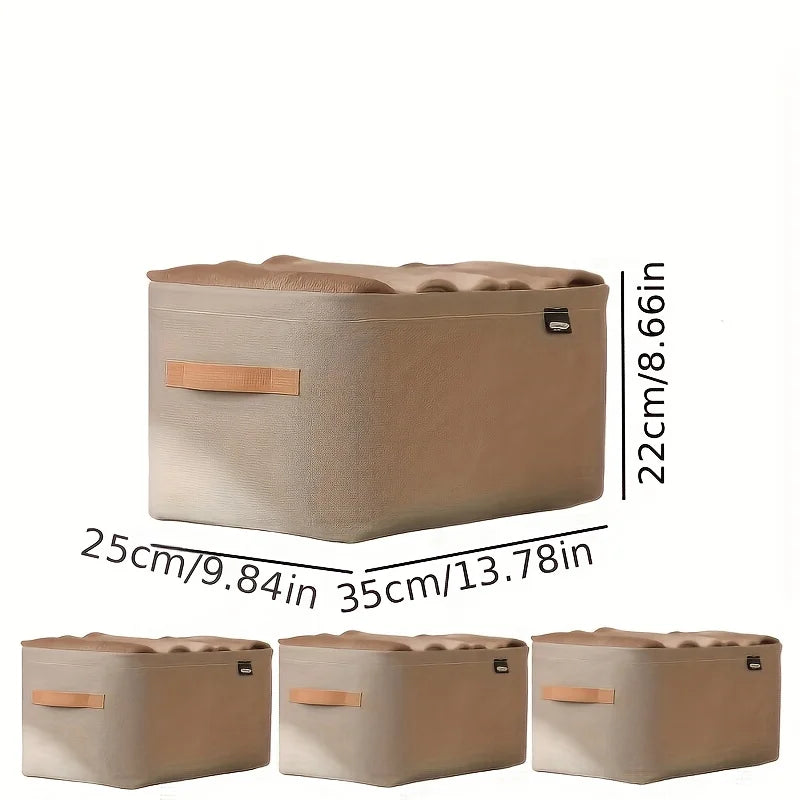 Organizador de Roupas Espesso, Armários para Calças e Suéteres, Organizadores de Gavetas, Caixa de Armazenamento para Jeans, Armários para Armazenamento de Roupas