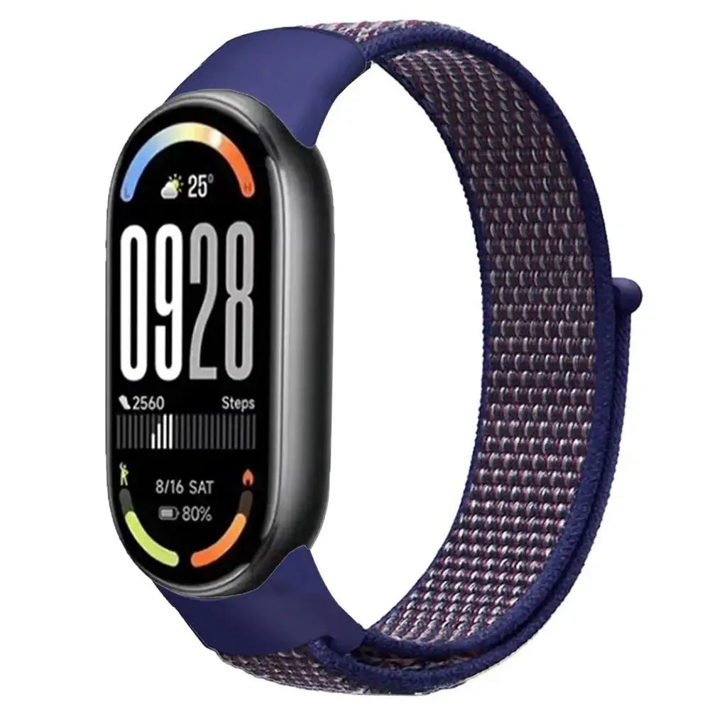 Pulseira Esportiva Nylon Xiaomi Mi Band 8/9/10 NFC - Acessório Smartband
