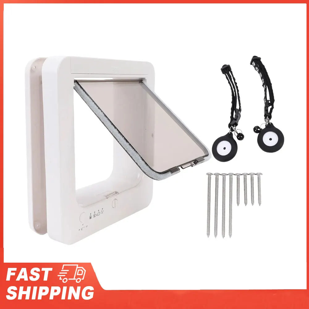 Portinha Inteligente para Gatos - Instalação Fácil Sensor Coleira