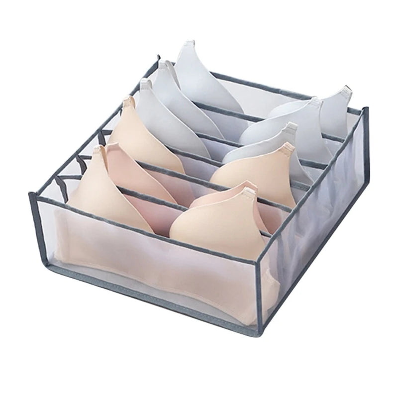organizador de roupas íntimas armários de roupas  organizadores de armário de caixa  gaveta dobrável para organização doméstica e prateleira para armazenamento de sutiãs no quarto