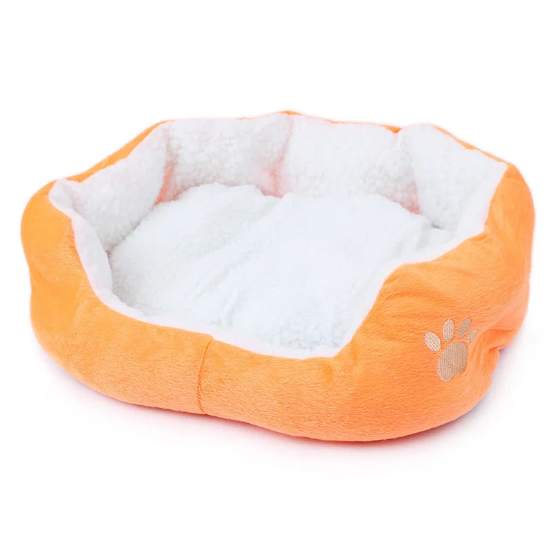 Cama para Cachorro Cama para Gato Camas para Animais de Estimação com Cama de Caverna para Cachorro de Algodão PP Espesso e Sofá Adequado para Pequenos Filhotes de Cachorro e Gato