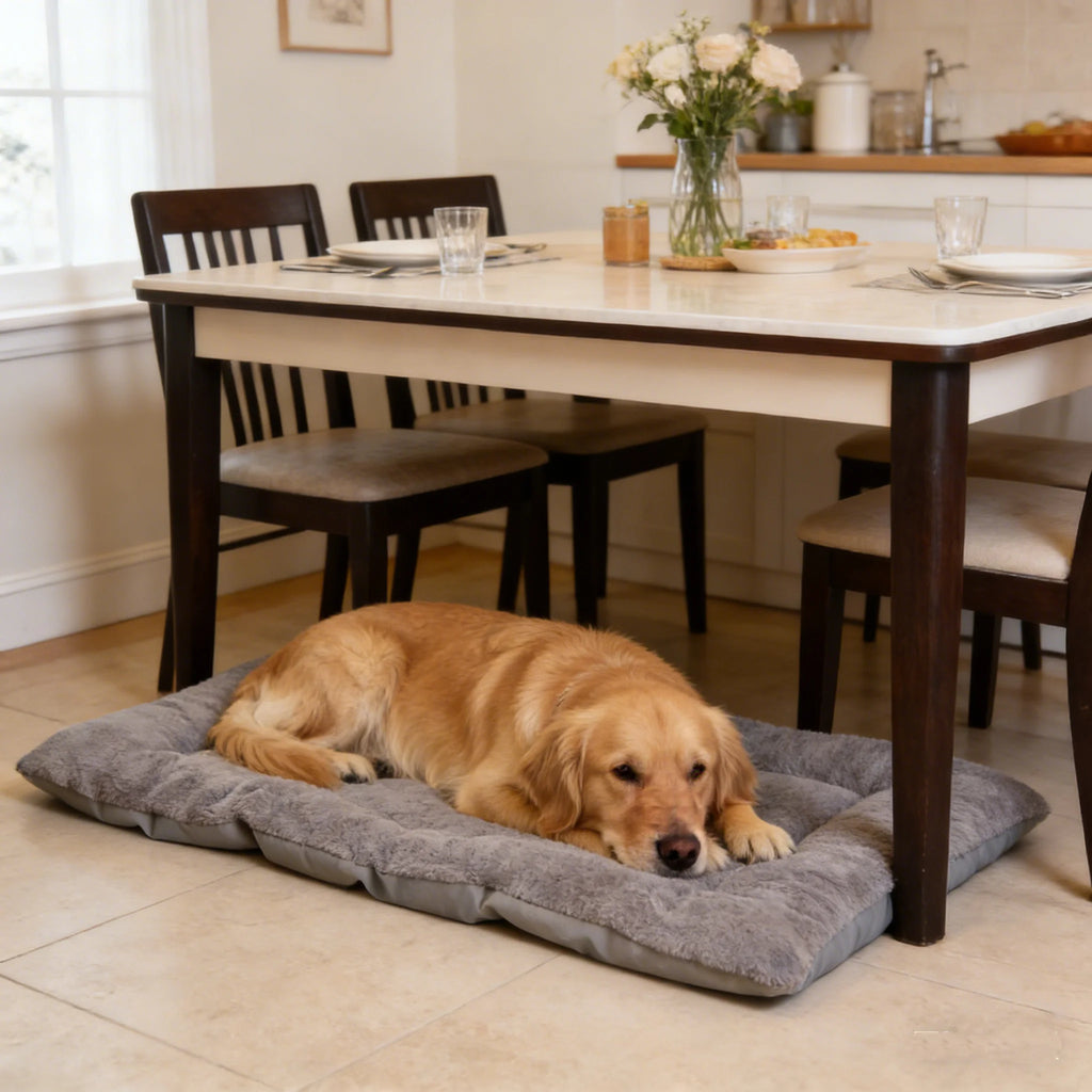 Cama Extra Grande Pelúcia para Cães - Sofá Espesso e Macio