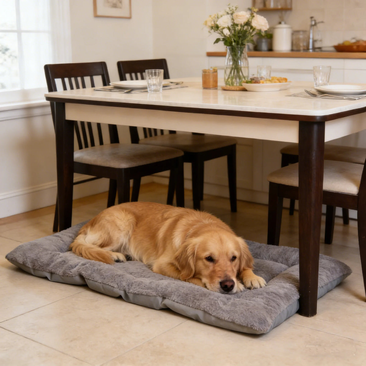 Cama Extra Grande Pelúcia para Cães - Sofá Espesso e Macio