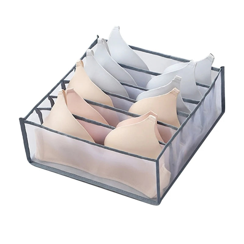 organizador de roupas íntimas armários de roupas  organizadores de armário de caixa  gaveta dobrável para organização doméstica e prateleira para armazenamento de sutiãs no quarto