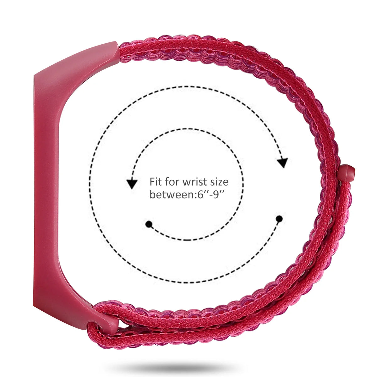 Pulseira Esportiva Nylon Xiaomi Mi Band 8/9/10 NFC - Acessório Smartband