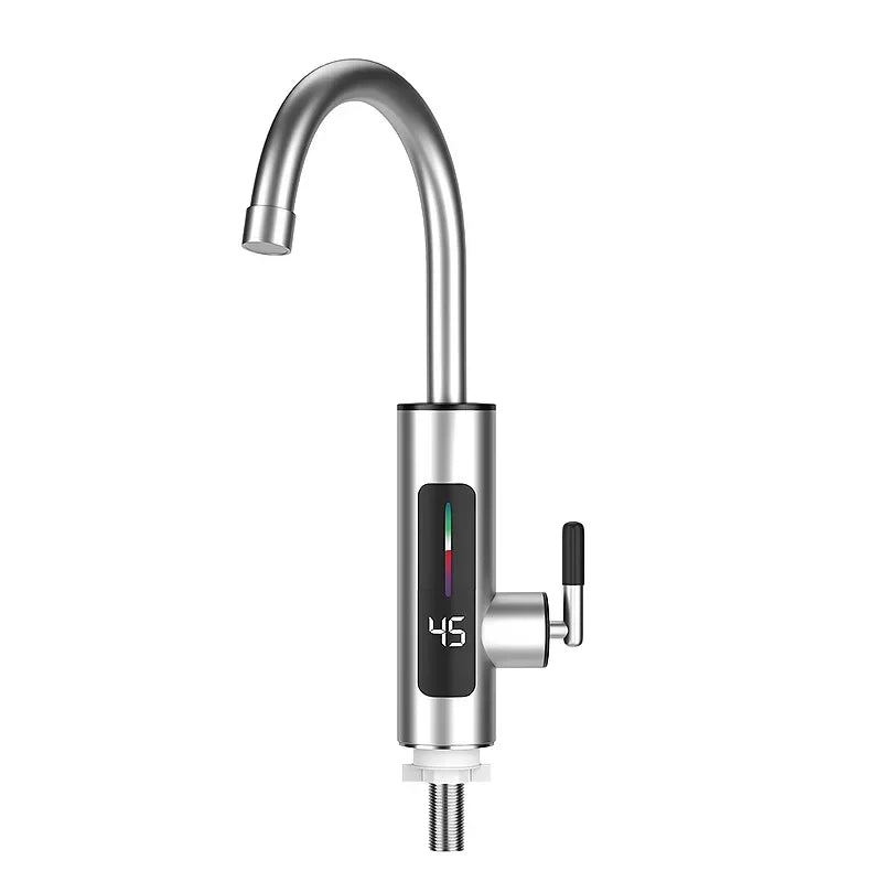 Torneira Elétrica 3000W 220V - Aquecedor Instantâneo Aço Inox para Cozinha