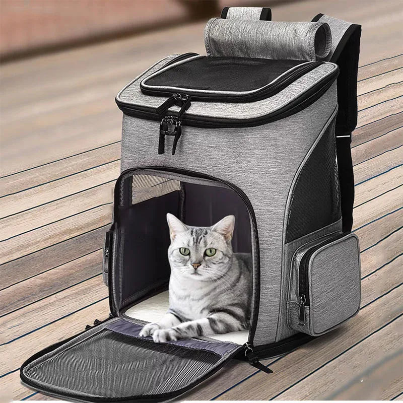 Mochila Bag Transportadora Pet - Dobrável e Respirável
