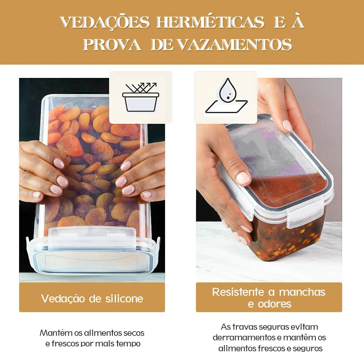 Conjunto de 200/1400/2000/12800 ml: 15 potes herméticos para armazenamento na cozinha, recipientes para armazenamento de cereais
