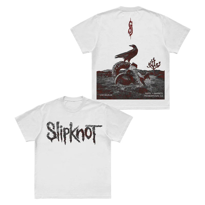 Camiseta Slipknot Gótica 100% Algodão - Estampada Streetwear Unissex