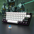 Teclado Mecânico Gamer com Fio 60% RGB Retroiluminado Layout Mini Ultra Compacto para Jogadores e Digitadores de PC/Mac Design Fácil de Viajar