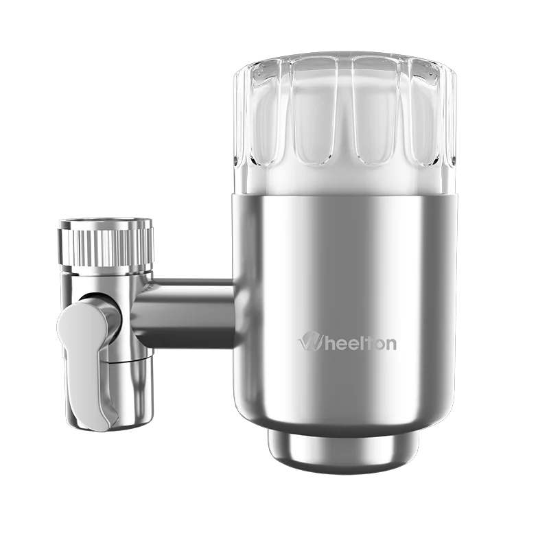 Filtro de Água para Torneira Wheelton Aço Inox - Purificador Doméstico