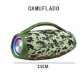 Caixa de Som Bluetooth 70W Portátil Estilo Boombox, Alto Falante Potente Resistente à Água para Festas