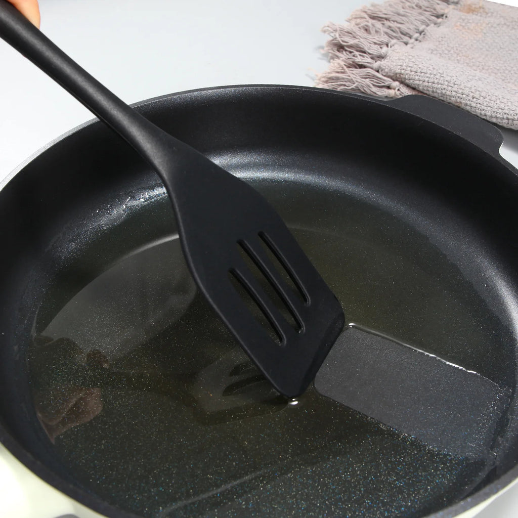 Espátulas de Silicone para Cozinha - Kit Utensílios Antiaderentes