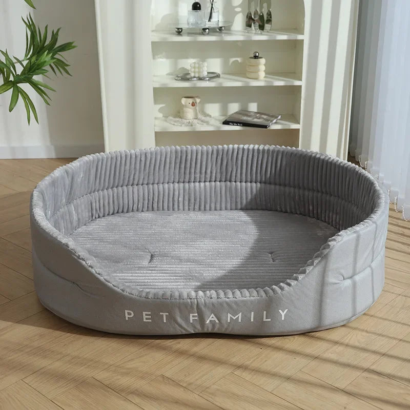 Cama Pet Universal Reversível - Almofada Macia Dupla Face 3D