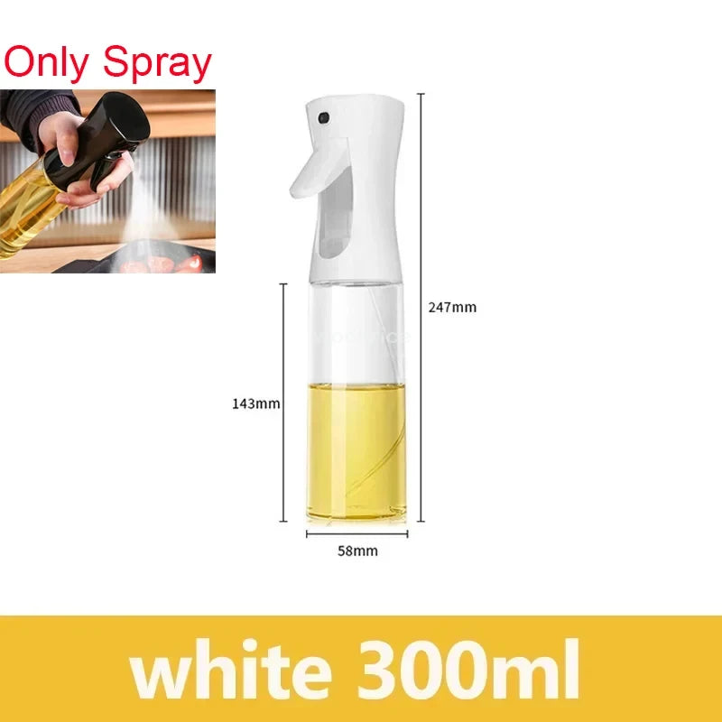 Garrafa de spray para pulverizador de óleo produtos de cozinha dispensador de óleo atomizador para cozinhar garrafa de cozinha para cozinhar saudável cozimento