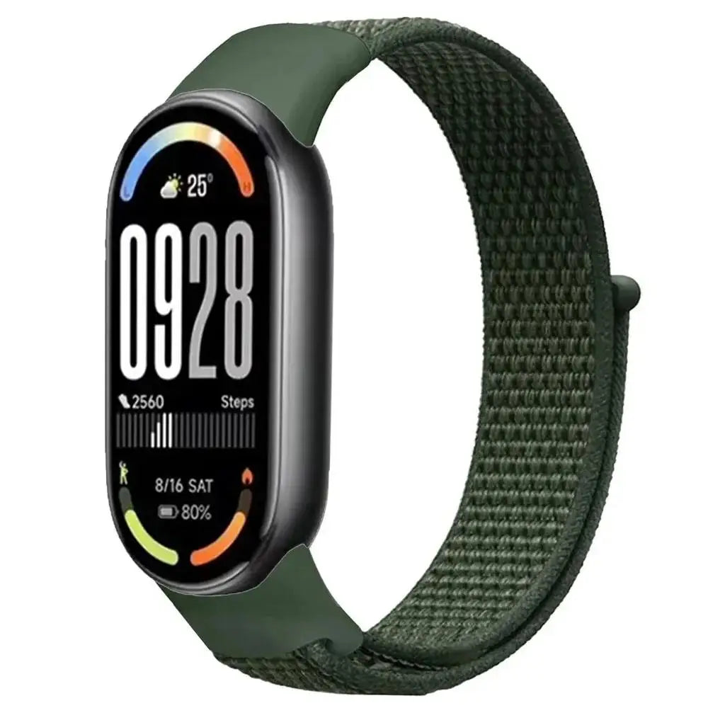 Pulseira Esportiva Nylon Xiaomi Mi Band 8/9/10 NFC - Acessório Smartband
